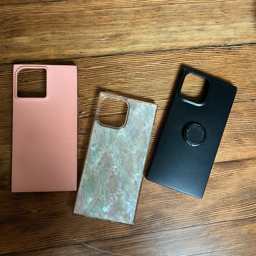 Flaunt & Casemate Square iPhone 13 Pro Max Case Bundle